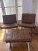 Armchairs and footrests by Olivier Mourgue