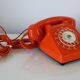 Telephone Socotel S63 orange 1981