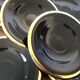 6 cups and saucer for coffee or tea art deco