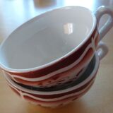 Pair of cups Sarreguemines