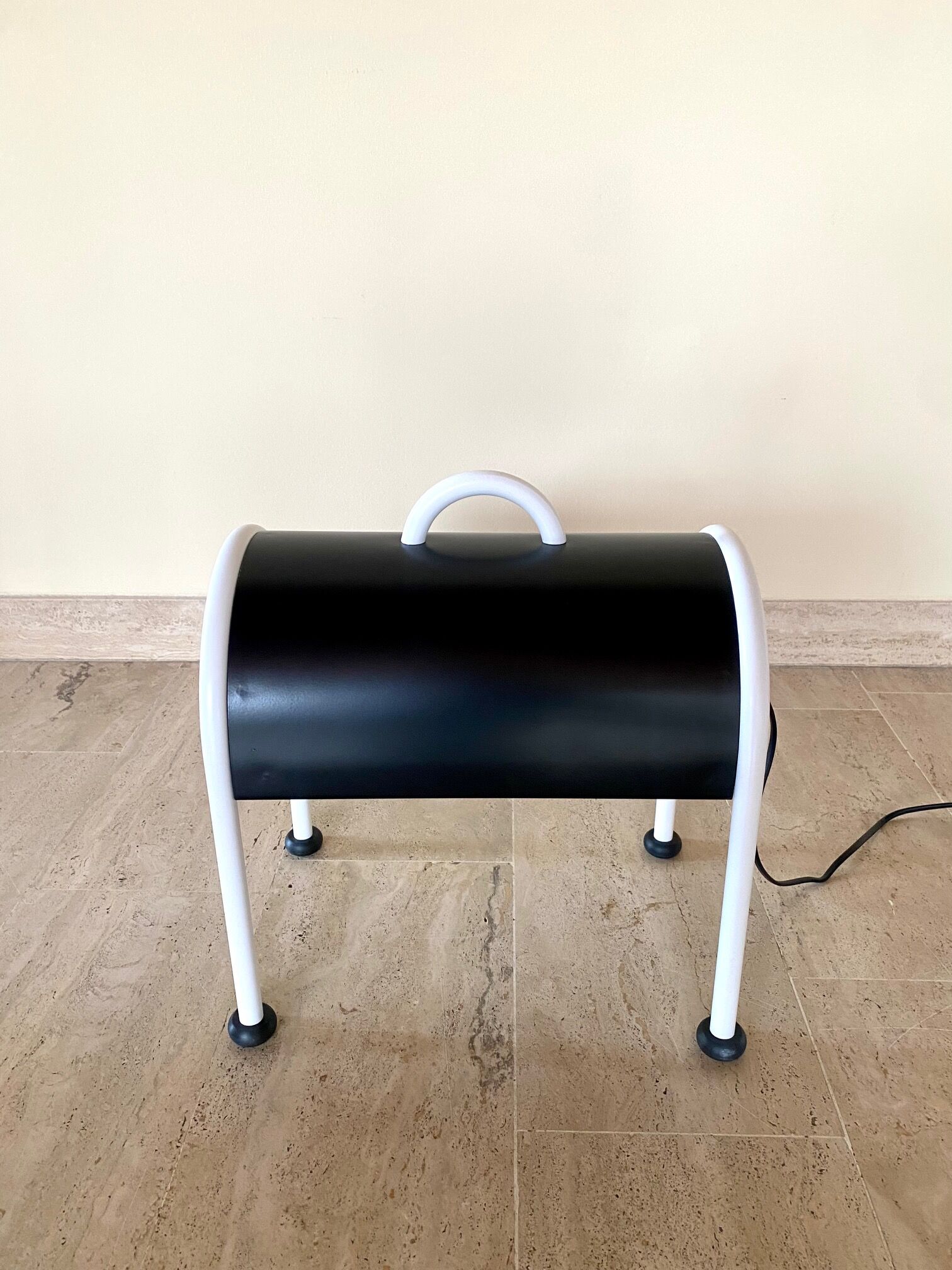 Table lamp model valigia by Ettore Sottsass for Stilnovo, 1977