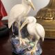 Small antique mabotine vase