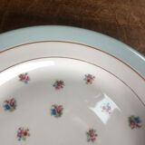 Round dish in Limoges porcelain