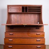 Secretary, desk, Danish in Teak by Borge Mogensen for Soborg Mobelfabrik 1960.
