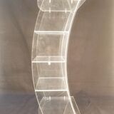 Plexiglas CD storage column - Vintage design 80s
