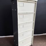 5-drawer industrial locker