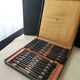 box of 12 table knives and 12 cheese knives Thiebaut Astruc de Lille