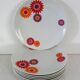 8 dessert plates Seltmann Weiden West Germany 70s