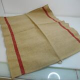 lot of 5 dishcloths hemp old perfect condition