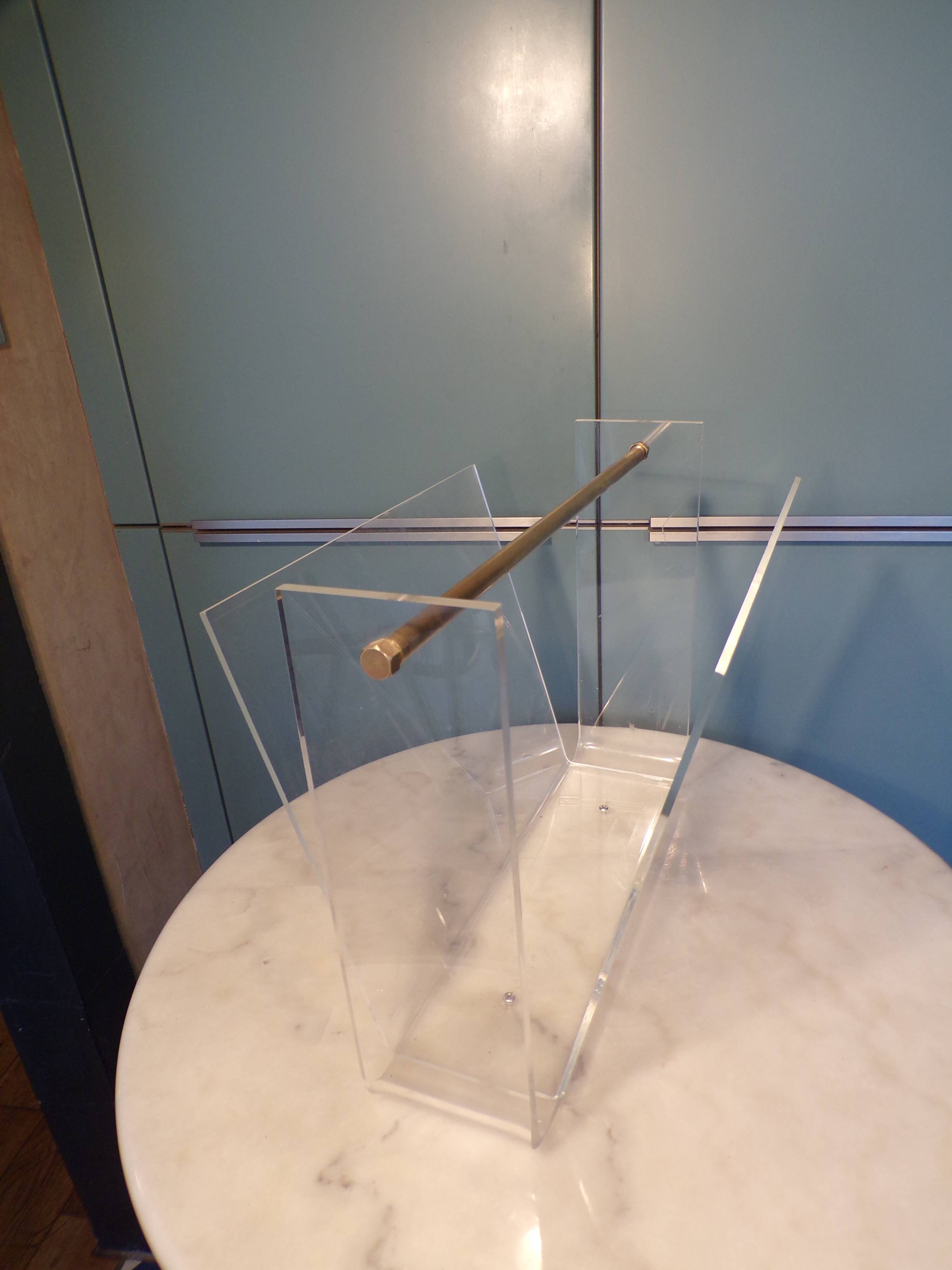 Omega magazine rack by David Lange