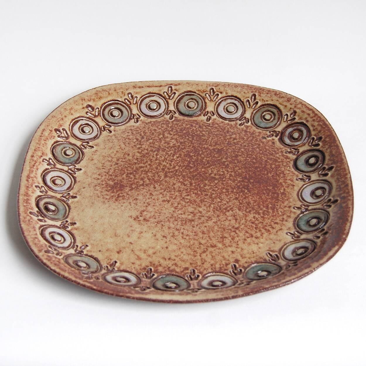 Vintage decorative dish - Dour - Marie-Henriette Bataille