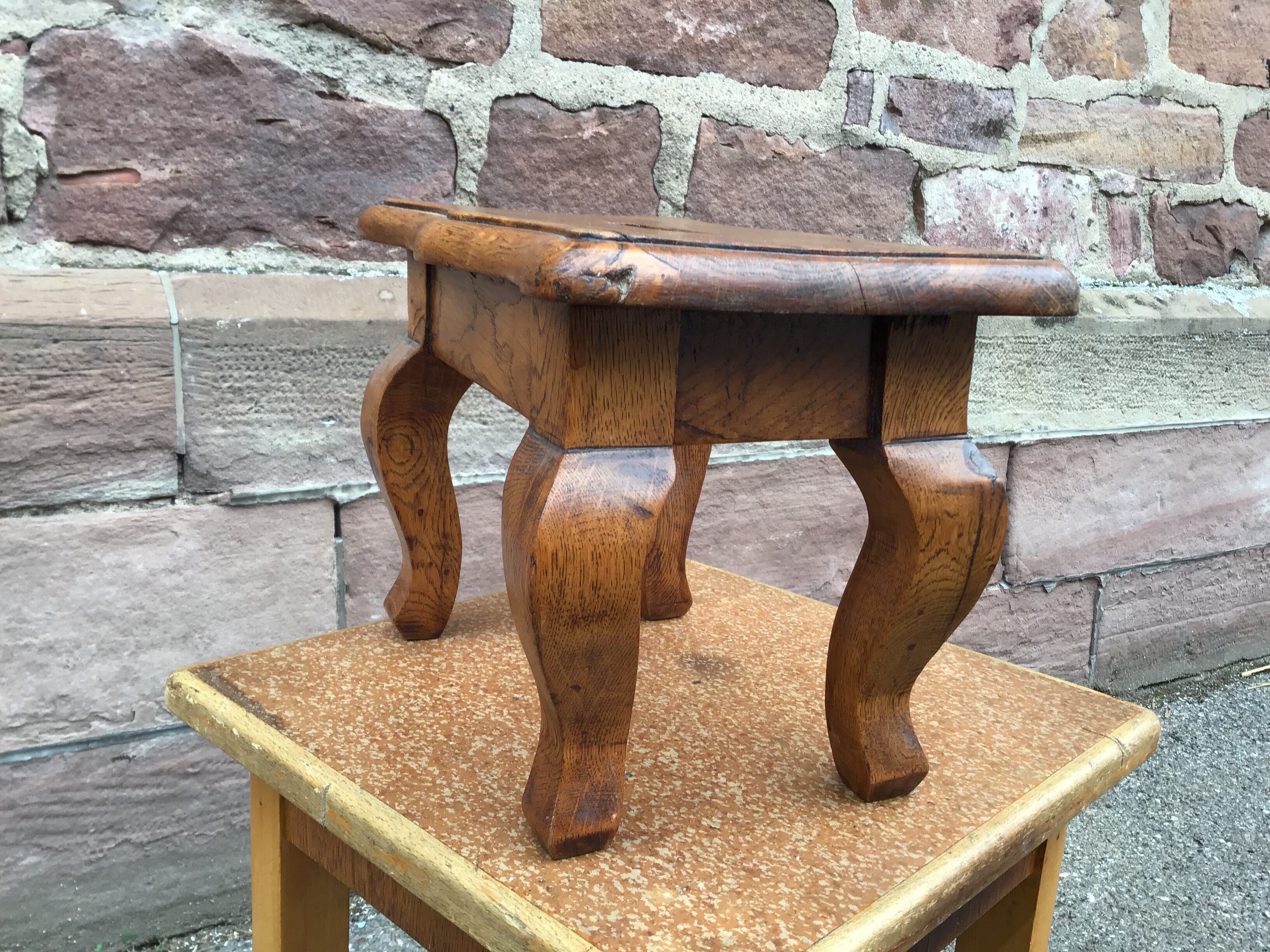 Tabouret Louis XV chêne