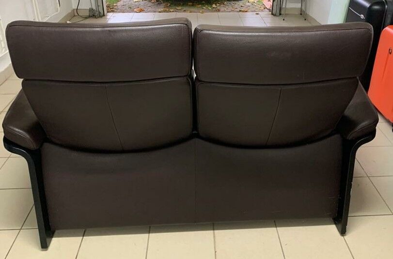 Canape 2 places en cuir Stressless