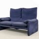 Cassina Maralunga 2-seat Sofa by Vico Magistretti