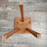 Tripod wood stool
