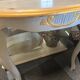 Console en bois peint
