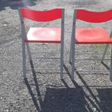 Pair of vintage vhairs by Robby Cantarutti