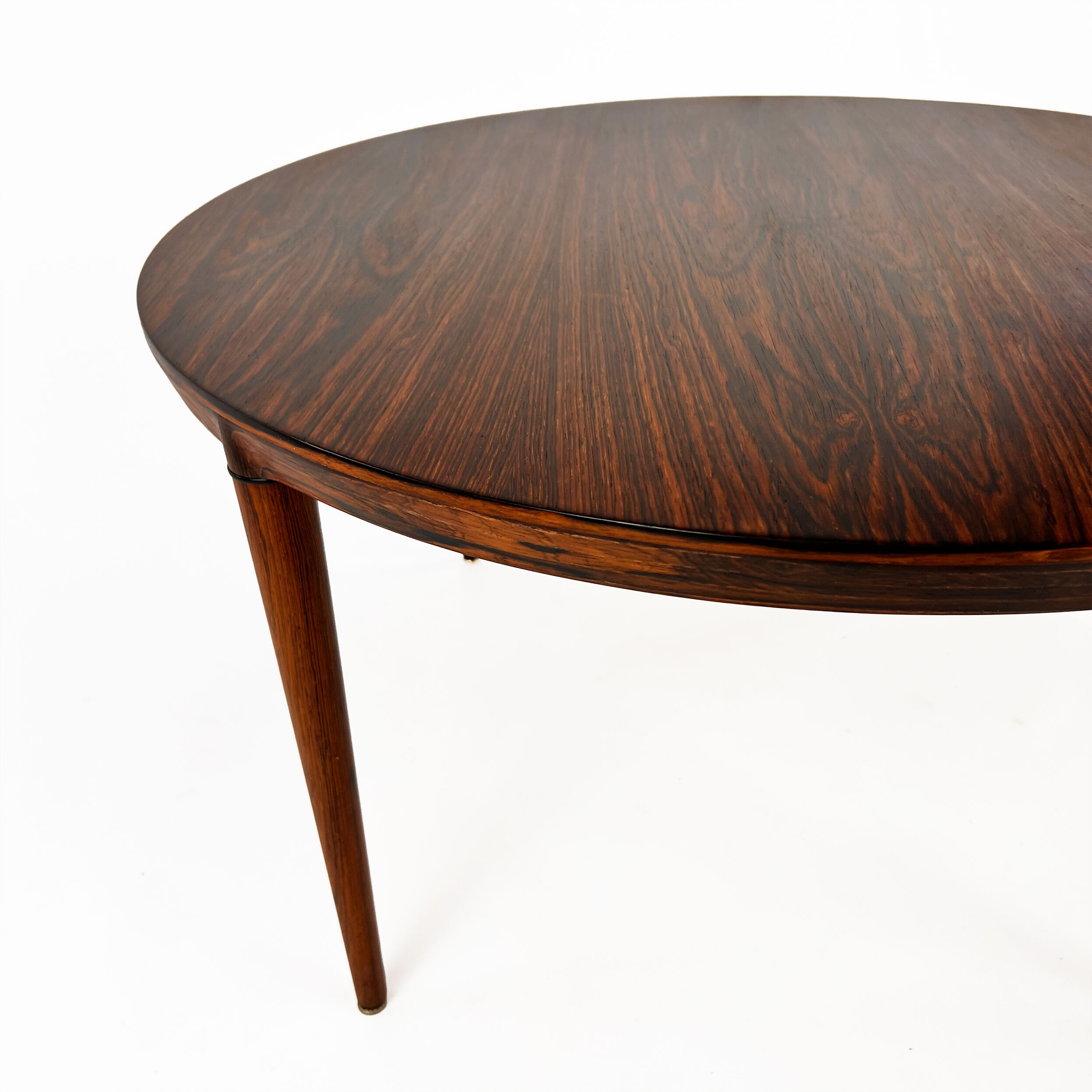 Model 61 Rosewood Coffee Table by Erik Riisager Hansen for Haslev Møbelfabrik, 1960s