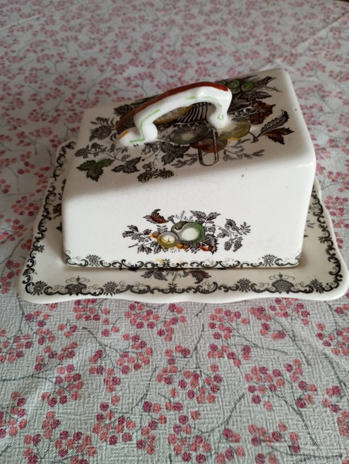 Beurrier vaisselle anglaise Mason's