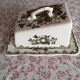 Beurrier vaisselle anglaise Mason's