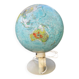 Earth globe scan globe
