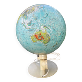 Earth globe scan globe
