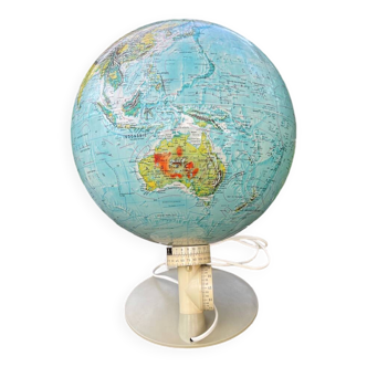 Globe terrestre lumineux Scan Globe, 1972