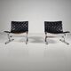 Lounge chairs 'Luar by Ross Littell for ICF of Padova, Italy, 1965