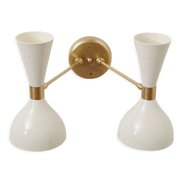 Double wall lamp