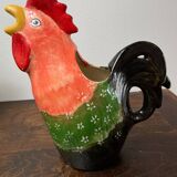 Ceramic rooster pitcher