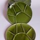 Seven vintage niderviller ceramic plates