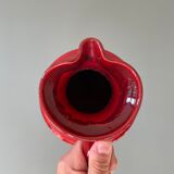 Wide pitcher in glazed sandstone