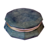 Blue marble jewelry box