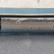 Wood and blue coffee table