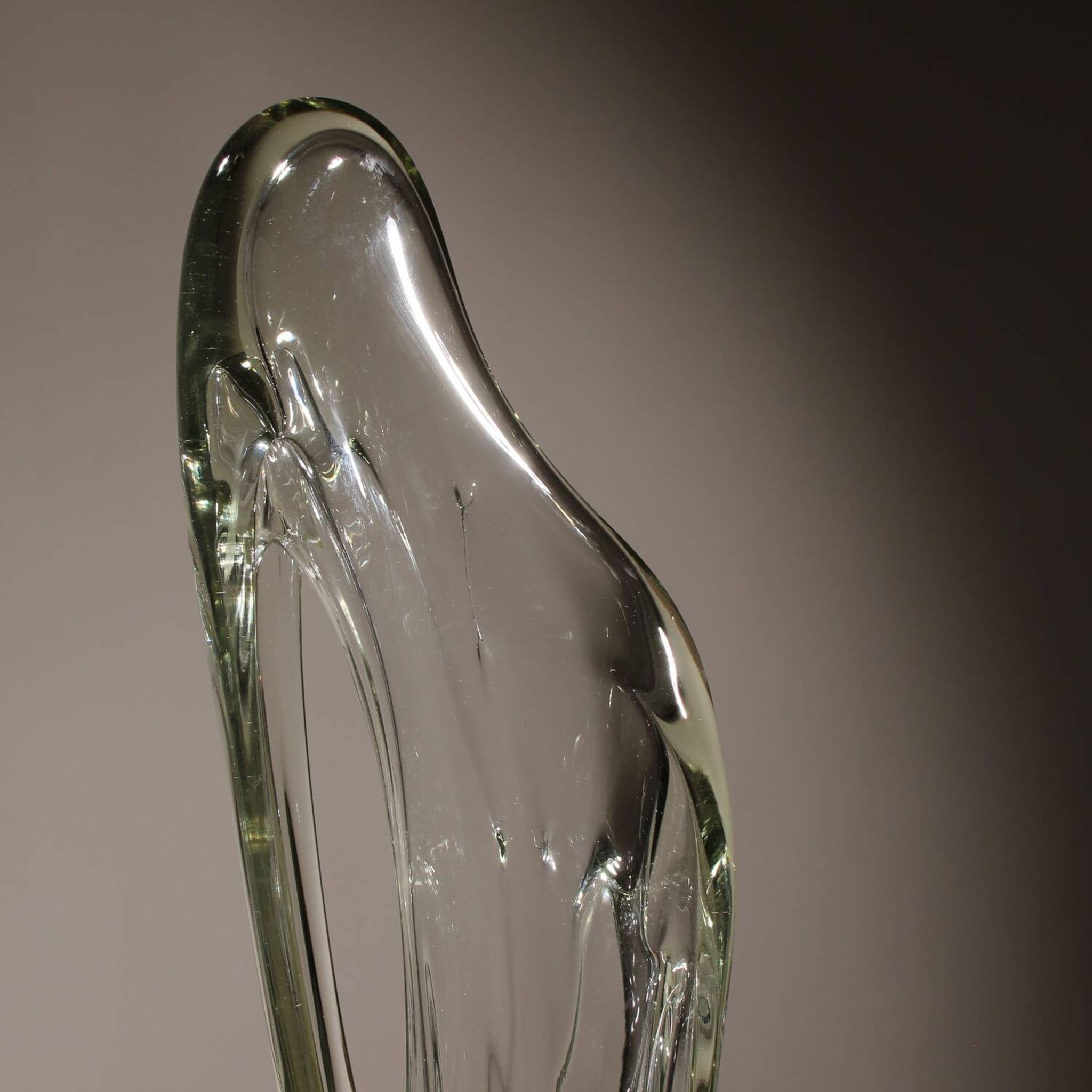 Monumental Glass Sculpture ‚Caviersecha‘ | Eastern Europe 1987