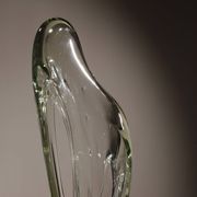 Monumental Glass Sculpture ‚Caviersecha‘ | Eastern Europe 1987