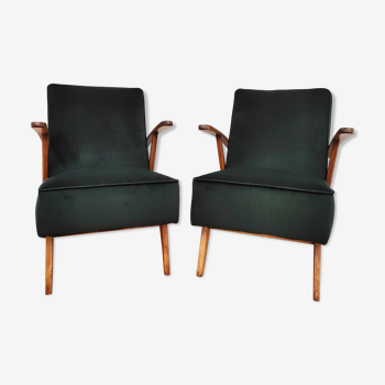 Pair of Armchairs, Tatra Nabytok, Czechoslovakia, 1960s