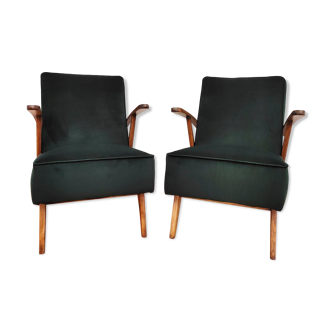 Pair of Armchairs, Tatra Nabytok, Czechoslovakia, 1960s