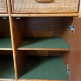 Bamboo and rattan buffet