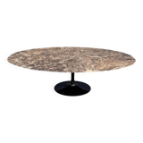Original oval dining table Knoll Tulip (244cm) Emperador