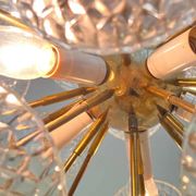 Dandelion, Sputnik chandelier by Kamenicky Senov, 1970