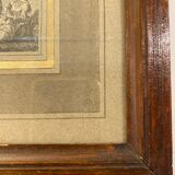 Lithographed plate, the troubadours, nineteenth century