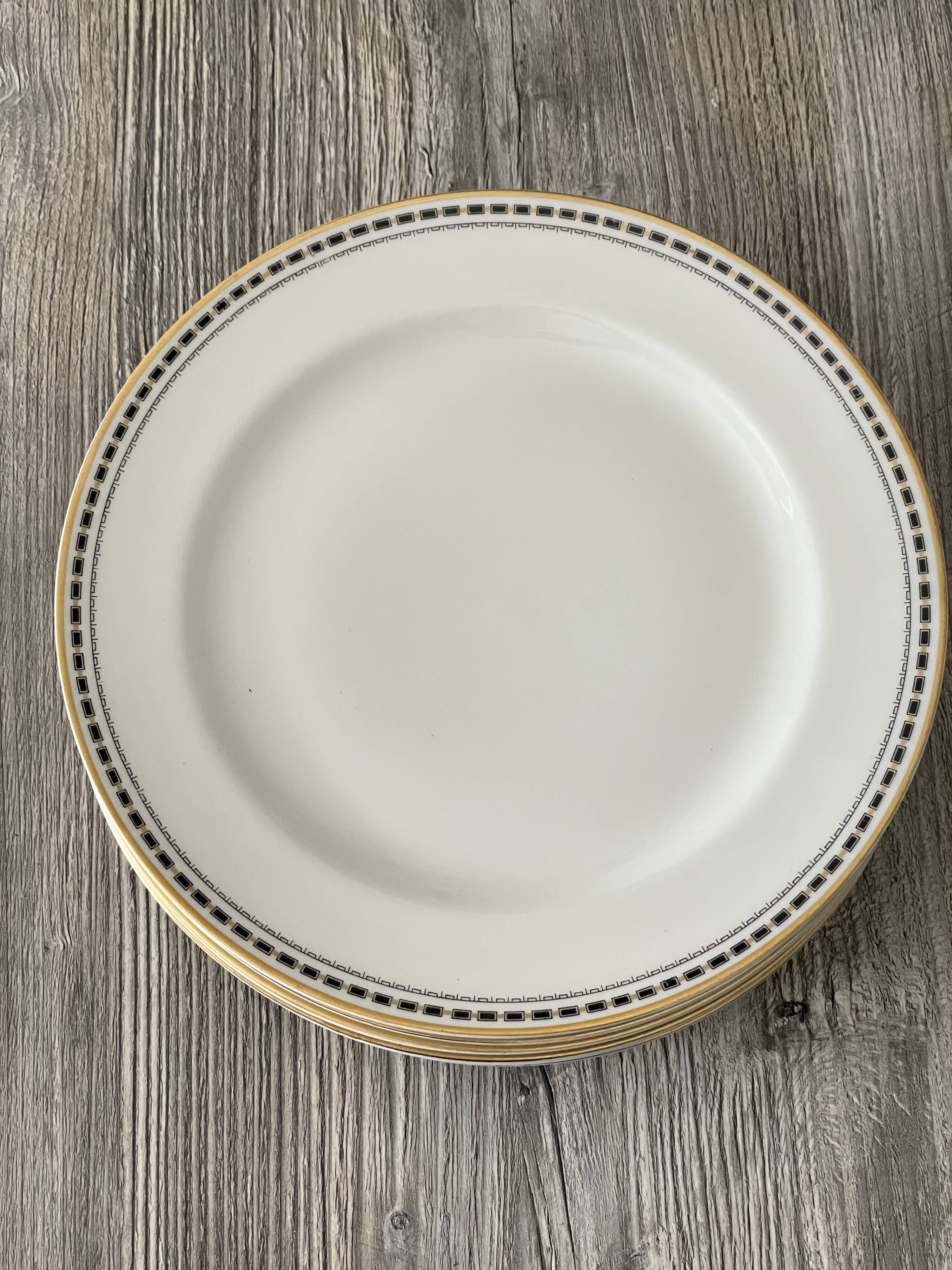 6 old Haviland plates