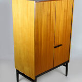 Small Mid-Century Wardrobe by František Mezulaník for UP Bucovice, 1960s