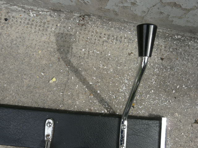 coat rack chrome metal and imitation leather 3 hooks