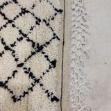 Handmade Moroccan Berber carpet 264 X 155 CM