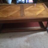 Solid cherry coffee table