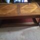 Solid cherry coffee table