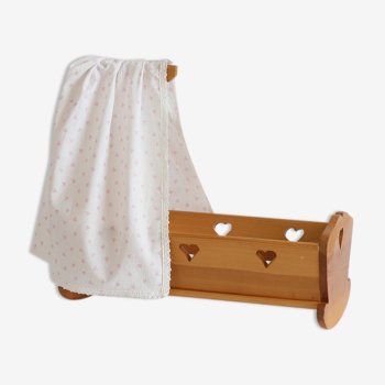 Cradle for wooden doll
