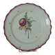 Earthenware plate from Les Islettes, late 19th century.